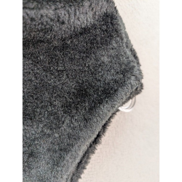 Weathervane Reversible Vest Women's Size M Black Beige Full Zip Pockets Fleece - Picture 7 of 15